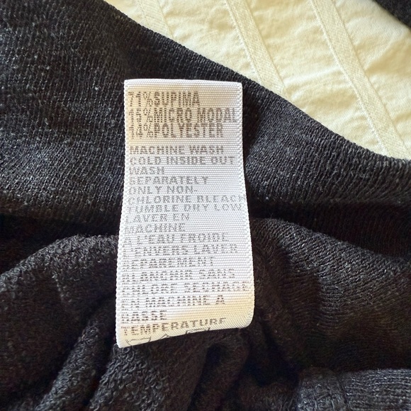 (2) Standard James Perse Long Sleeve Tops - Picture 7 of 12